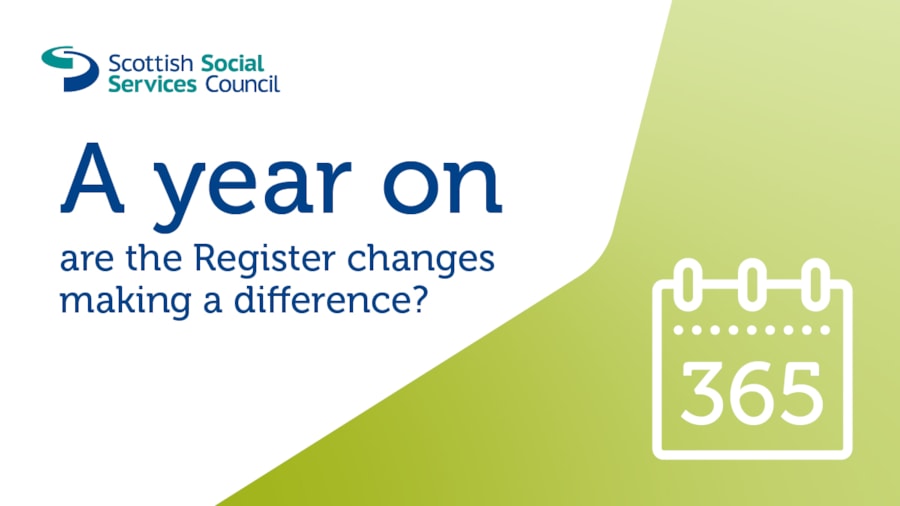 A Register for the future – one year on