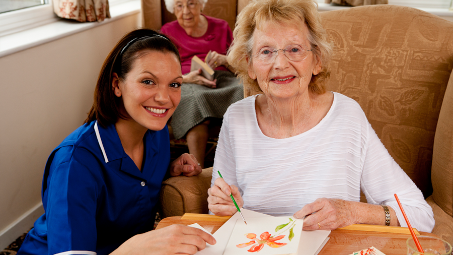 New MyLearning badges to boost your skills in care home activities