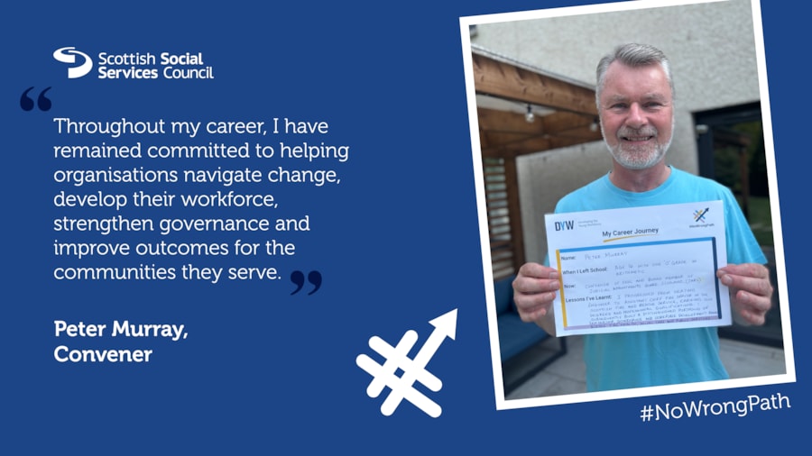#NoWrongPath - Peter's path
